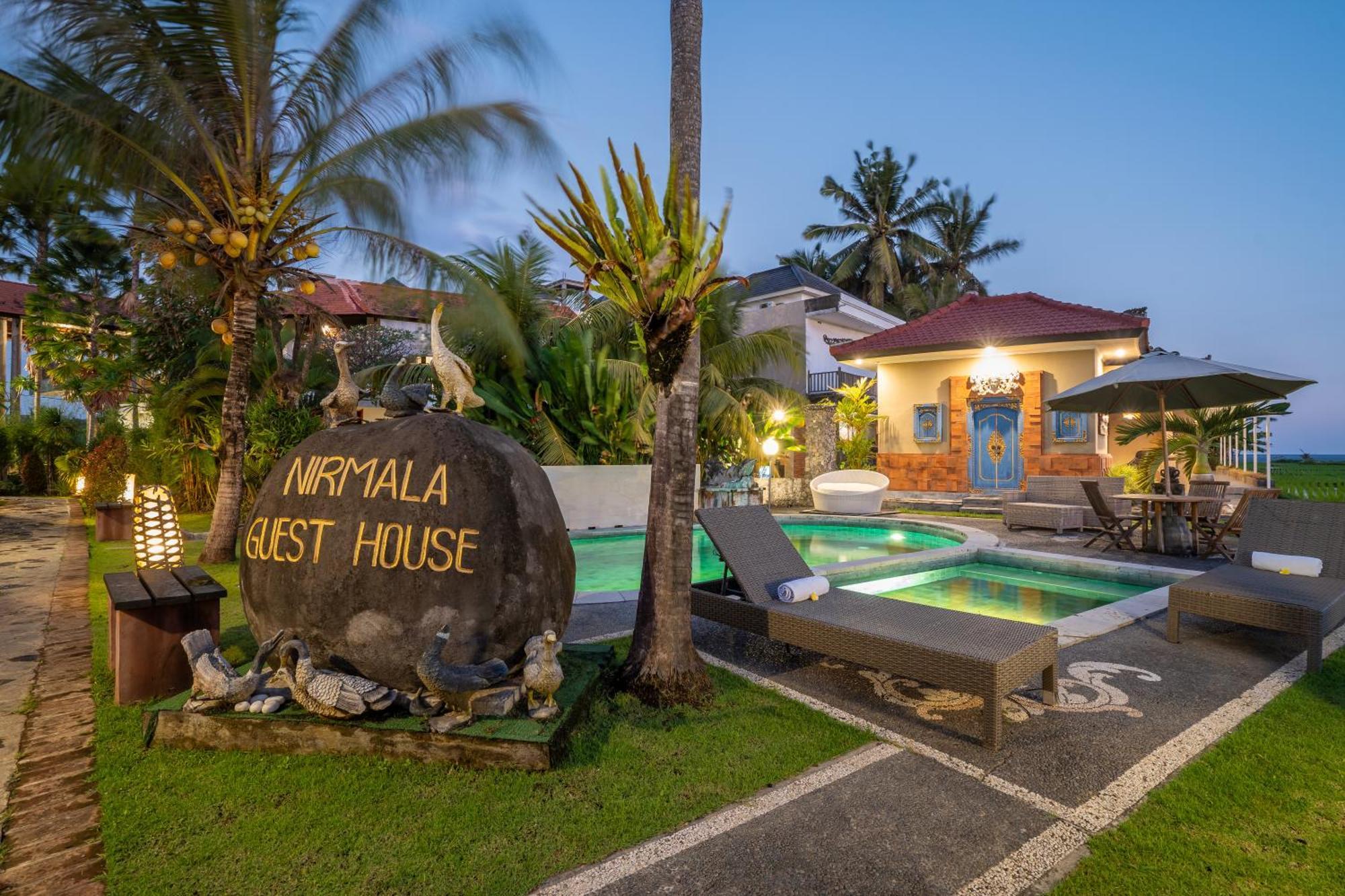 Nirmala Guest House Surf Keramas Kültér fotó